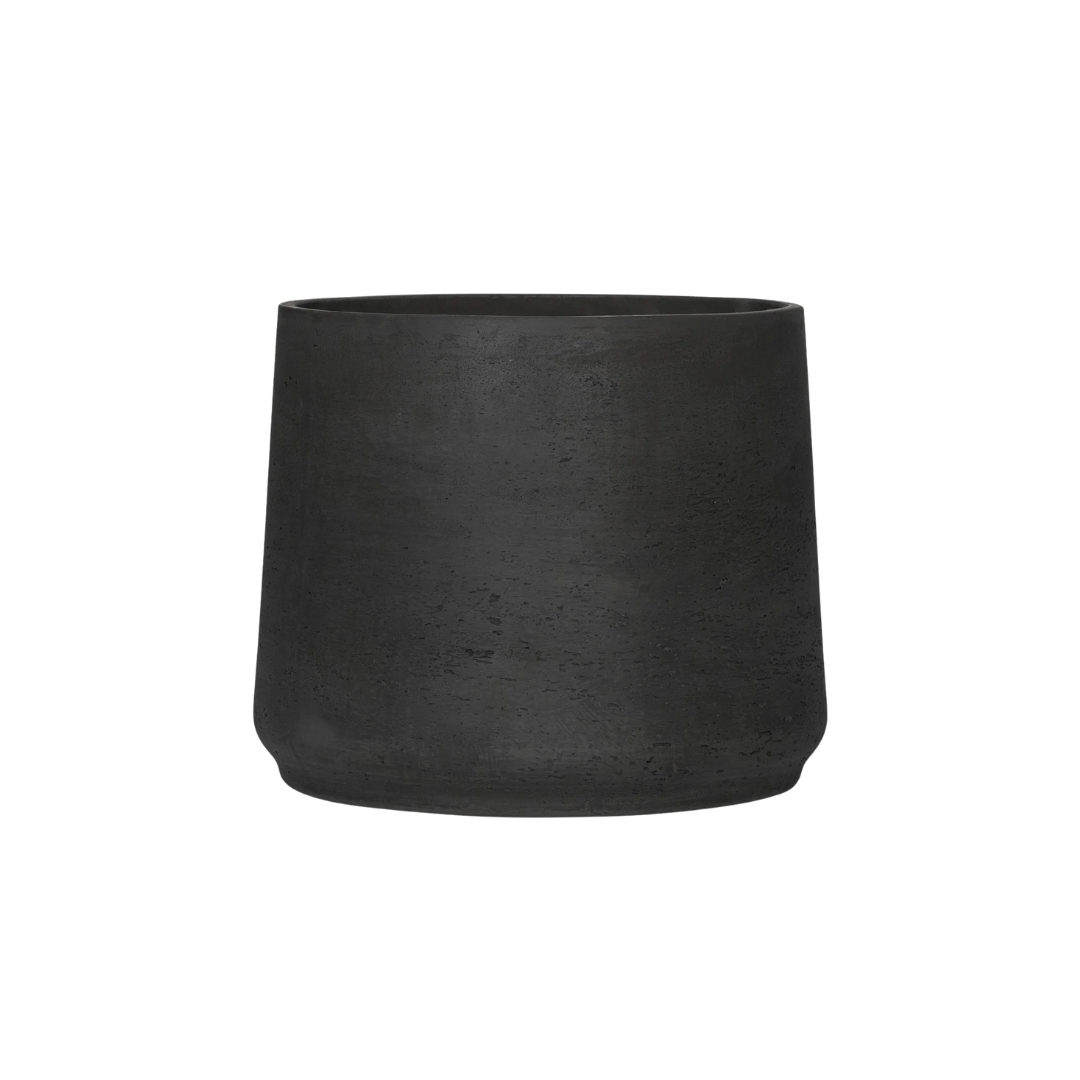 Pot décoratif Patt Black Washed Ø45 x H38 cm