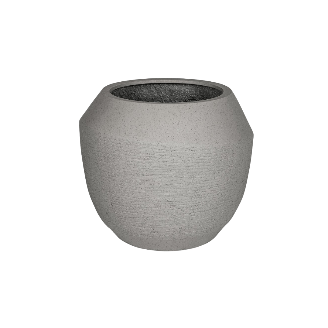 Pot décoratif Ruvido argile Ø54 cm