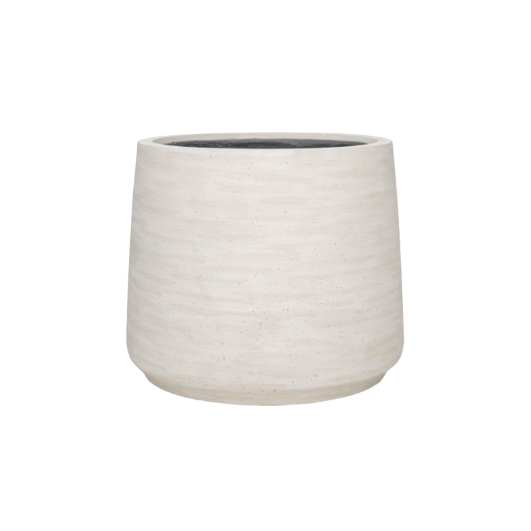 Ziertopf Jumbo Patt Ivory Washed Ø73 x H61 cm