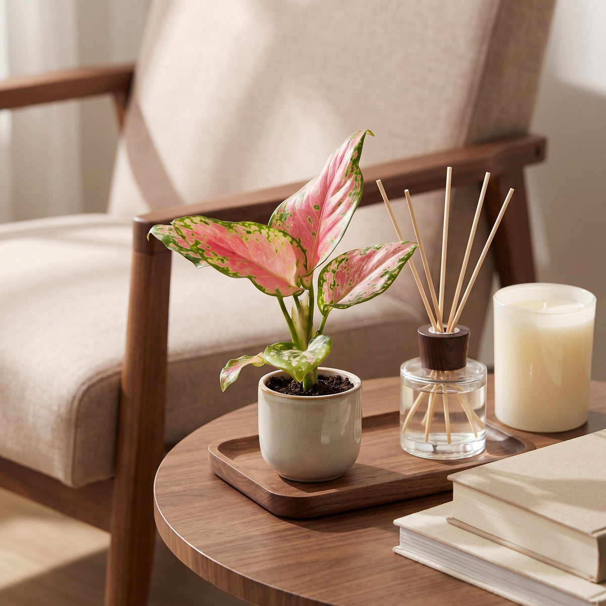 Chinees groen (Aglaonema 'Red Valentine')