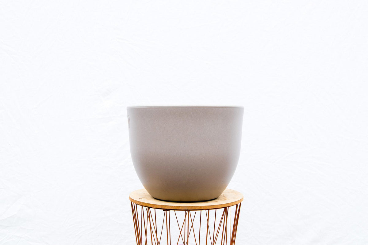 Sierpot Eggy Taupé Ø55 x H51 cm