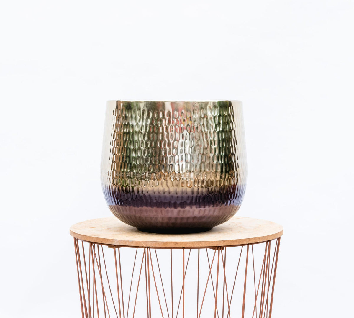 Sierpot Jenna gold Ø46 x H38 cm