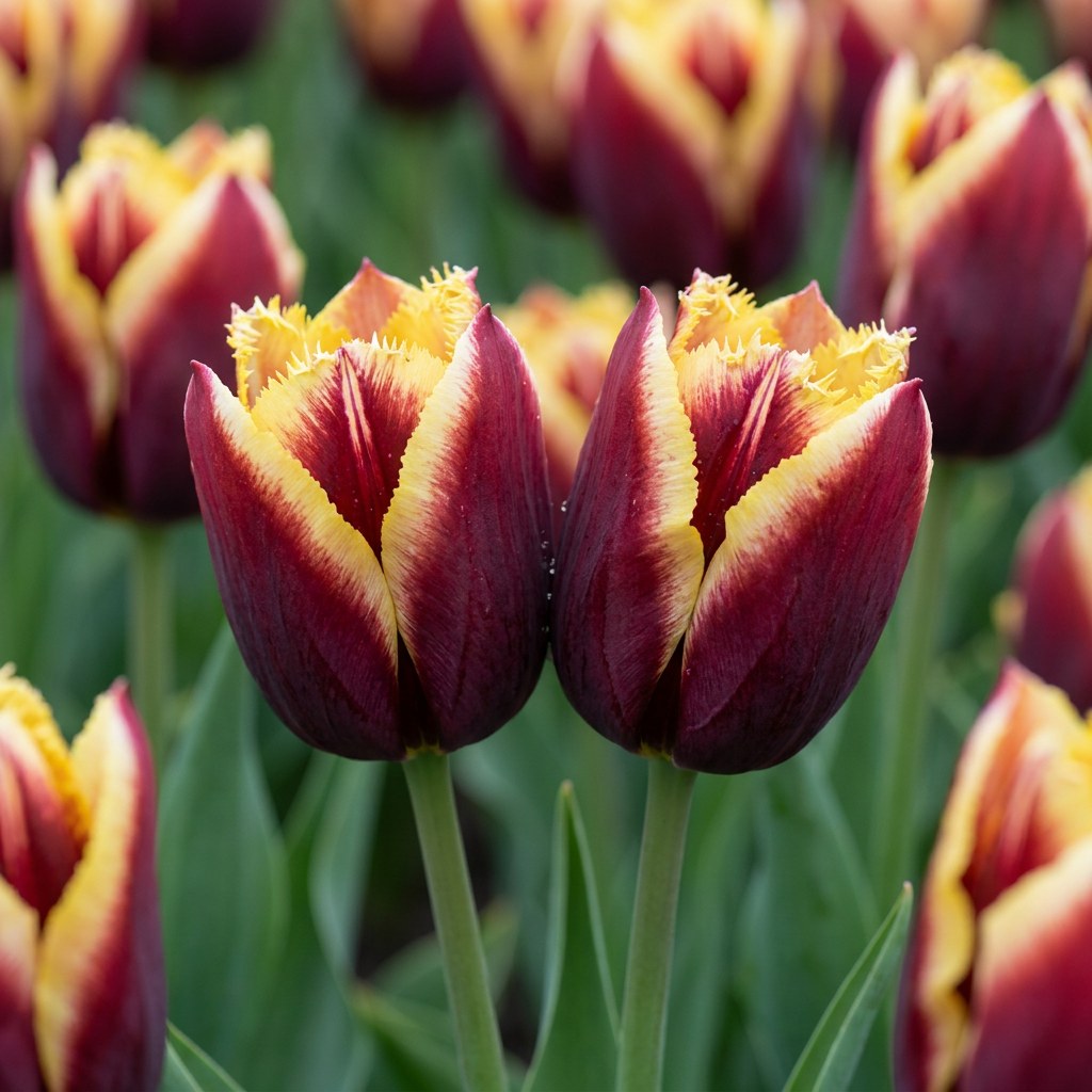 Tulpen My Favourite Topping in bloei