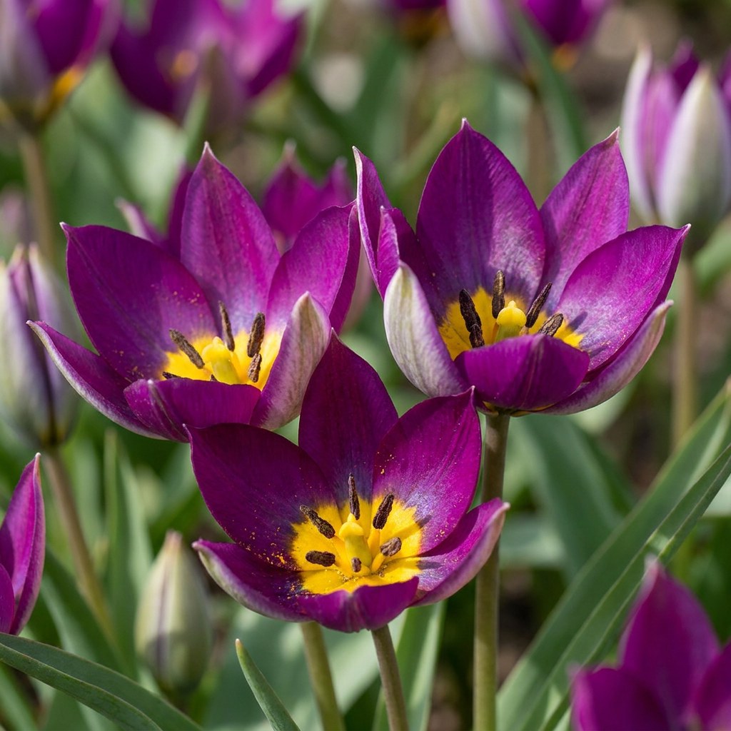 Tulipanløg Persian Pearl i blomst