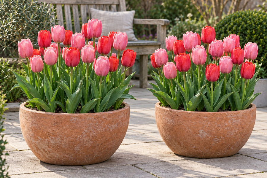 Tulpanlökar Pink-Red (Tulipa)