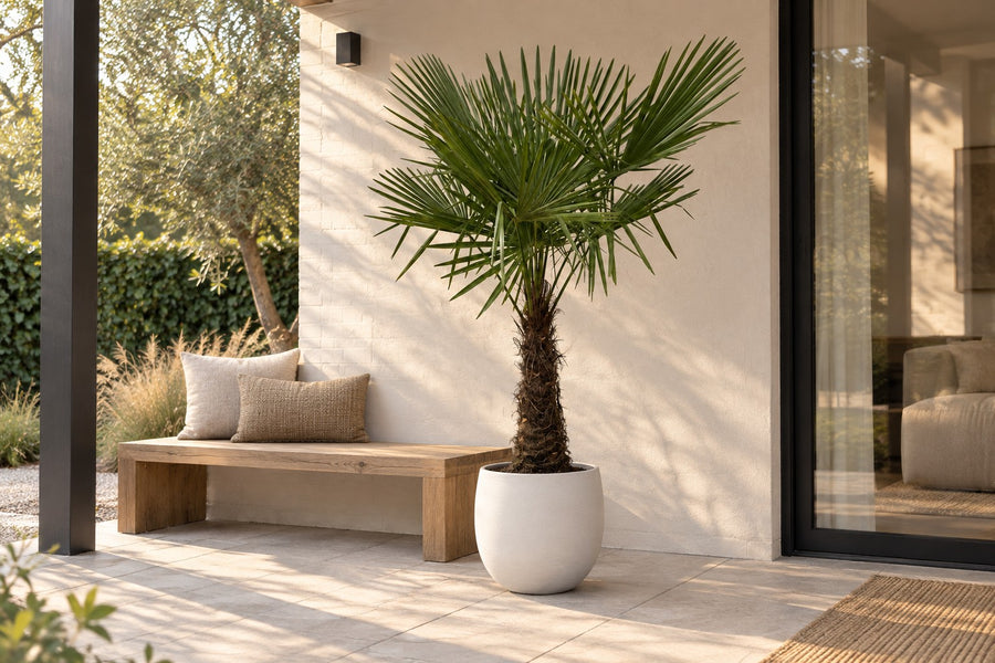 Palmier éventail (Trachycarpus fortunei) 240-270 cm de haut, pot ø40-55 cm